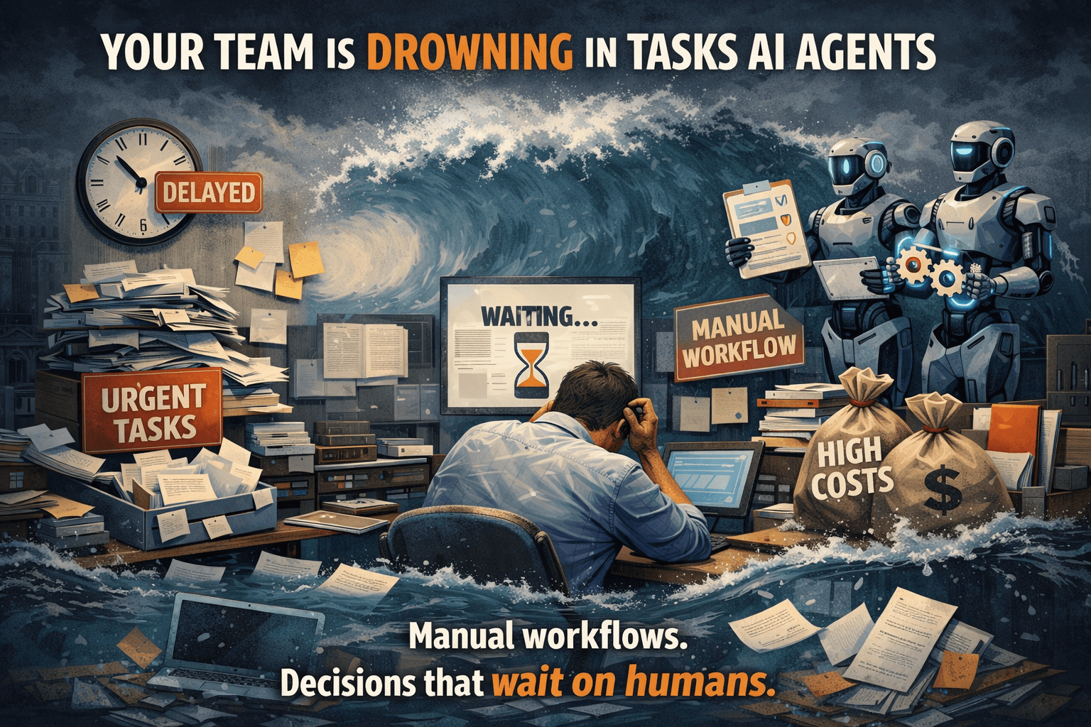 ai-agents-automation-overwhelmed-team-manual-workflows-delays