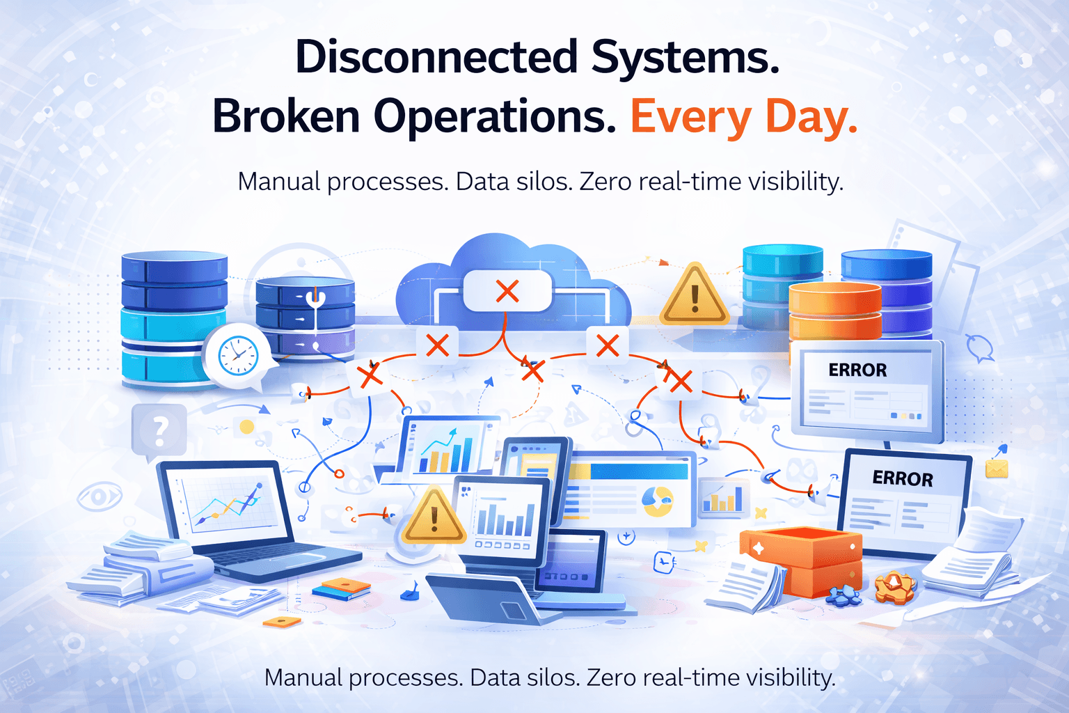 disconnected-systems-and-broken-operations-with-data-silos-error-screens-and-no-real-time-visibility